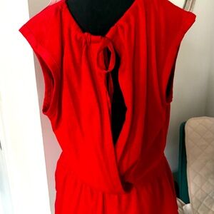 NWT Beautiful Banana Republic Red top.